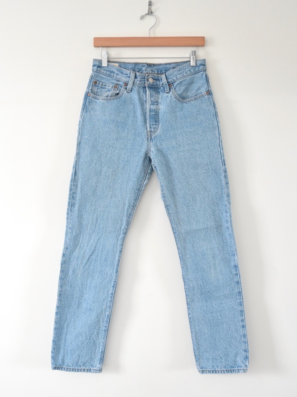 Levi's Premium 501 Medium-Light Wash Jeans Size W27 L30